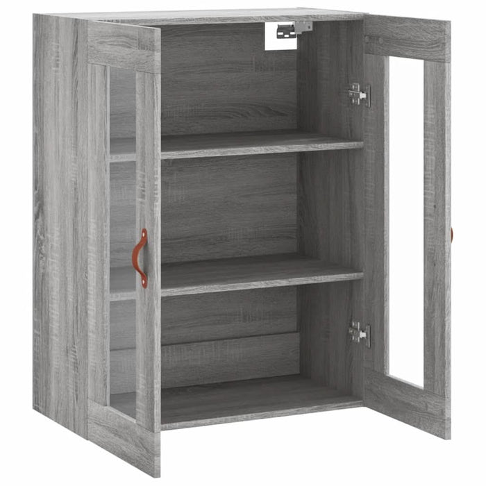 Dulap montat pe perete, gri sonoma, 69,5x34x90 cm - WALTI WALTI