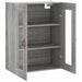 Dulap montat pe perete, gri sonoma, 69,5x34x90 cm - WALTI WALTI