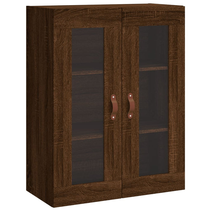 Dulap montat pe perete, stejar maro, 69,5x34x90 cm WALTI
