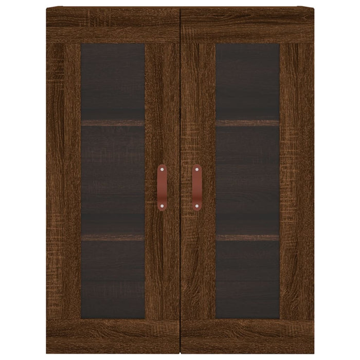 Dulap montat pe perete, stejar maro, 69,5x34x90 cm WALTI