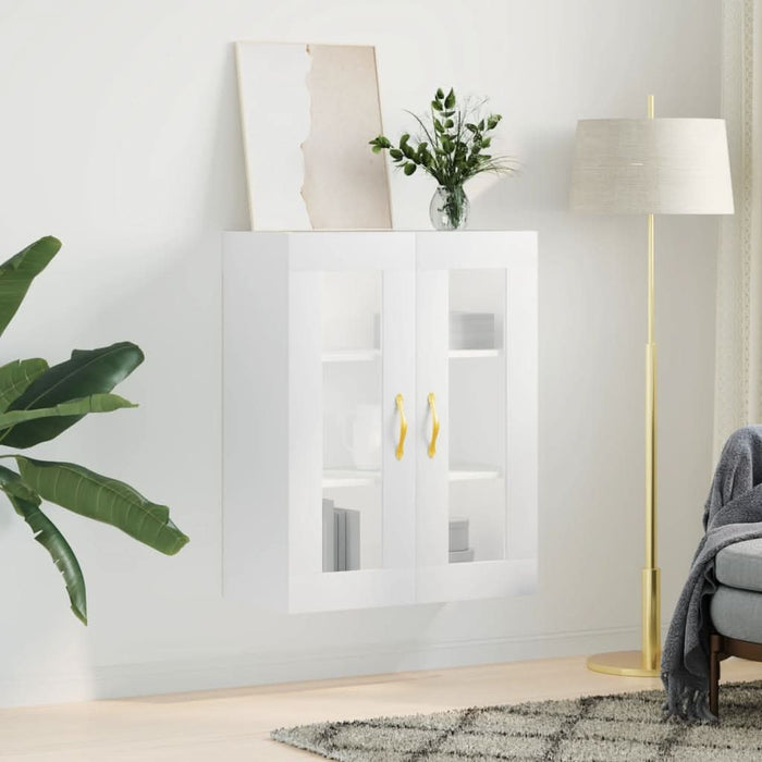 Dulap cu montaj pe perete, alb, 69,5x34x90 cm - WALTI WALTI