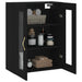 Dulap cu montaj pe perete, negru, 69,5x34x90 cm - WALTI WALTI