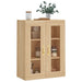 Dulap TV montat pe perete, stejar sonoma, 69,5x34x90 cm - WALTI WALTI