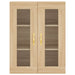 Dulap TV montat pe perete, stejar sonoma, 69,5x34x90 cm - WALTI WALTI