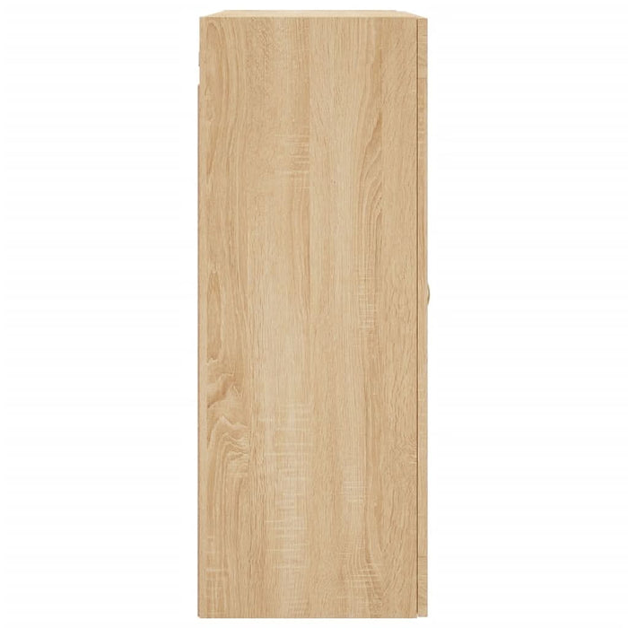 Dulap TV montat pe perete, stejar sonoma, 69,5x34x90 cm - WALTI WALTI