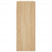 Dulap TV montat pe perete, stejar sonoma, 69,5x34x90 cm - WALTI WALTI