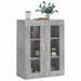 Dulap cu montaj pe perete, gri beton, 69,5x34x90 cm - WALTI WALTI