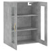 Dulap cu montaj pe perete, gri beton, 69,5x34x90 cm - WALTI WALTI