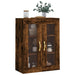 Dulap montat pe perete, stejar fumuriu, 69,5x34x90 cm - WALTI WALTI