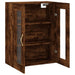 Dulap montat pe perete, stejar fumuriu, 69,5x34x90 cm - WALTI WALTI