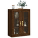 Dulap montat pe perete, stejar maro, 69,5x34x90 cm - WALTI WALTI