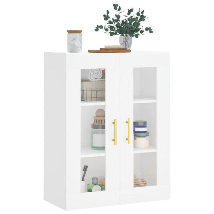 Dulap cu montaj pe perete, alb, 69,5x34x90 cm - WALTI WALTI