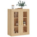 Dulap TV montat pe perete, stejar sonoma, 69,5x34x90 cm - WALTI WALTI