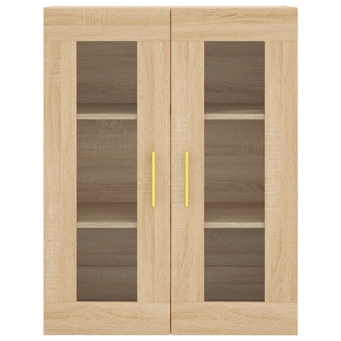 Dulap TV montat pe perete, stejar sonoma, 69,5x34x90 cm - WALTI WALTI