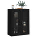 Dulap cu montaj pe perete, negru, 69,5x34x90 cm - WALTI WALTI