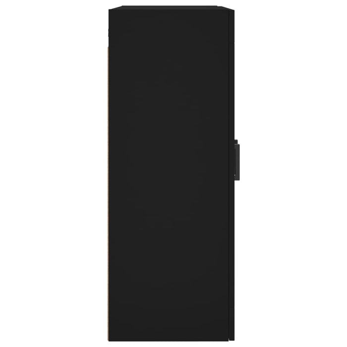 Dulap cu montaj pe perete, negru, 69,5x34x90 cm - WALTI WALTI