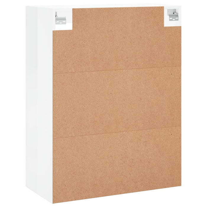 Dulap cu montaj pe perete, alb extralucios, 69,5x34x90 cm WALTI