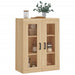 Dulap TV montat pe perete, stejar sonoma, 69,5x34x90 cm - WALTI WALTI