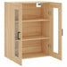 Dulap TV montat pe perete, stejar sonoma, 69,5x34x90 cm - WALTI WALTI