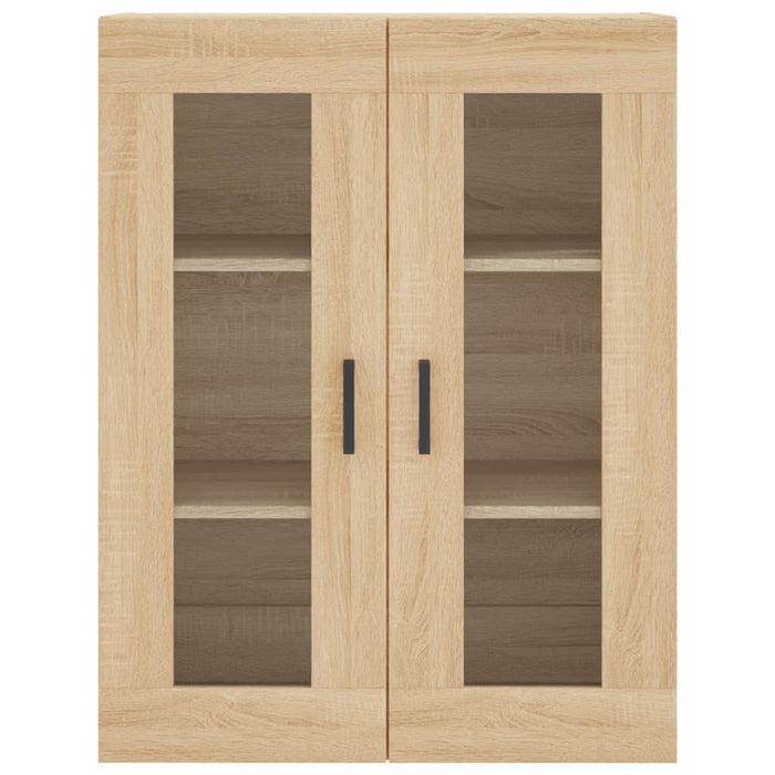 Dulap TV montat pe perete, stejar sonoma, 69,5x34x90 cm - WALTI WALTI