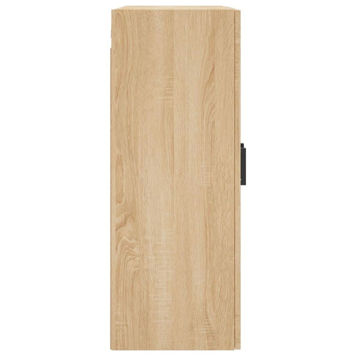 Dulap TV montat pe perete, stejar sonoma, 69,5x34x90 cm - WALTI WALTI