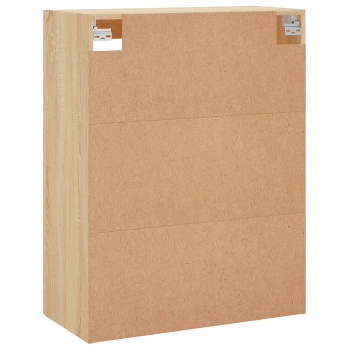 Dulap TV montat pe perete, stejar sonoma, 69,5x34x90 cm - WALTI WALTI