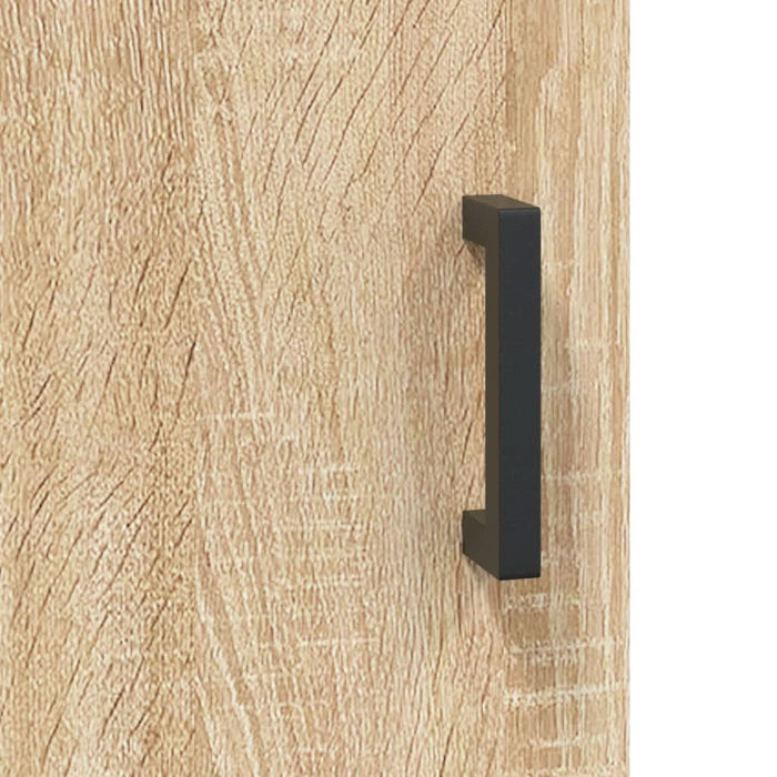 Dulap TV montat pe perete, stejar sonoma, 69,5x34x90 cm - WALTI WALTI