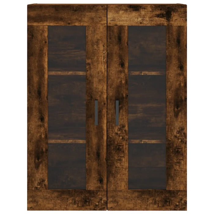 Dulap montat pe perete, stejar fumuriu, 69,5x34x90 cm - WALTI WALTI