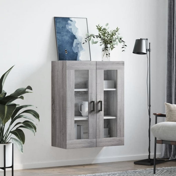 Dulap montat pe perete, gri sonoma, 69,5x34x90 cm - WALTI WALTI