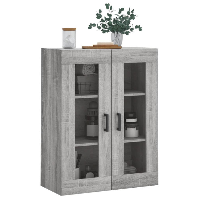 Dulap montat pe perete, gri sonoma, 69,5x34x90 cm - WALTI WALTI