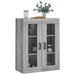 Dulap montat pe perete, gri sonoma, 69,5x34x90 cm - WALTI WALTI