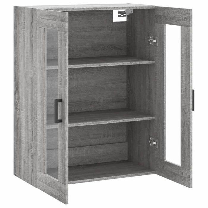 Dulap montat pe perete, gri sonoma, 69,5x34x90 cm - WALTI WALTI