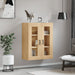 Dulap TV montat pe perete, stejar sonoma, 69,5x34x90 cm - WALTI WALTI