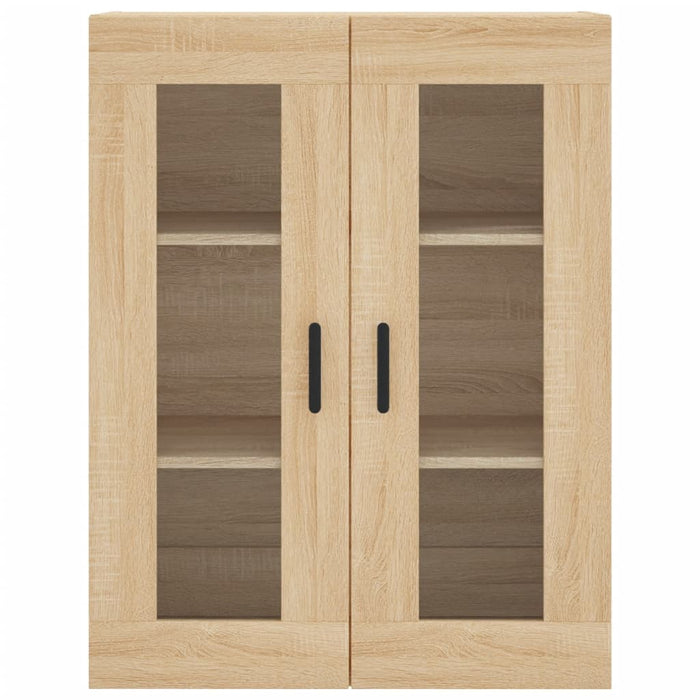 Dulap TV montat pe perete, stejar sonoma, 69,5x34x90 cm - WALTI WALTI