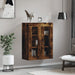 Dulap montat pe perete, stejar fumuriu, 69,5x34x90 cm - WALTI WALTI