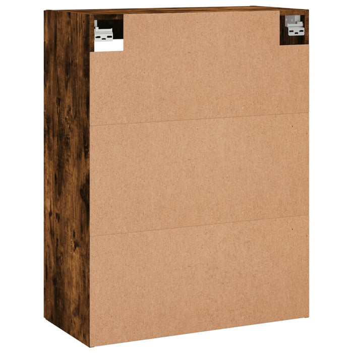Dulap montat pe perete, stejar fumuriu, 69,5x34x90 cm - WALTI WALTI