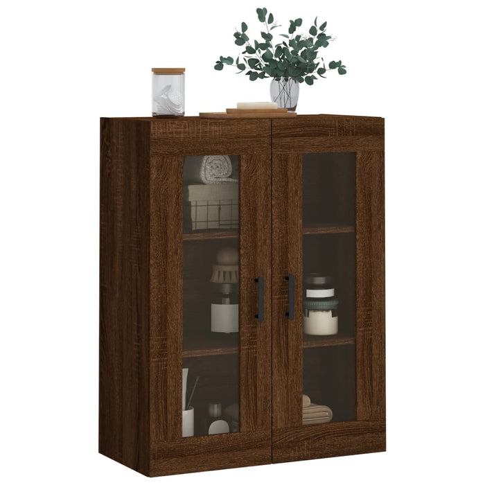 Dulap montat pe perete, stejar maro, 69,5x34x90 cm WALTI