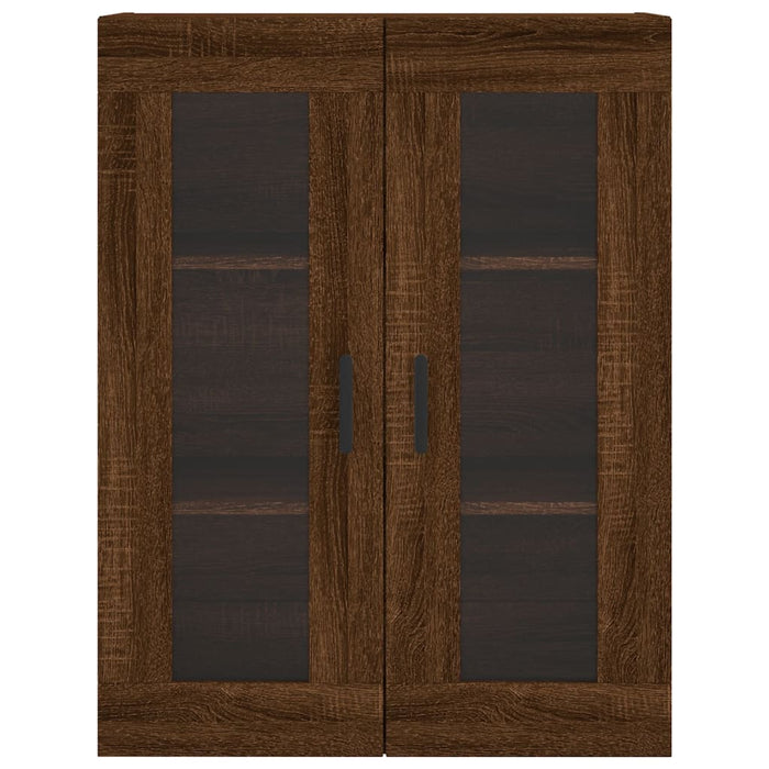 Dulap montat pe perete, stejar maro, 69,5x34x90 cm WALTI