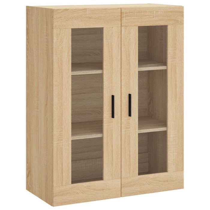 Dulap TV montat pe perete, stejar sonoma, 69,5x34x90 cm - WALTI WALTI