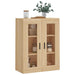 Dulap TV montat pe perete, stejar sonoma, 69,5x34x90 cm - WALTI WALTI