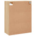 Dulap TV montat pe perete, stejar sonoma, 69,5x34x90 cm - WALTI WALTI