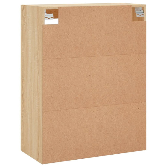 Dulap TV montat pe perete, stejar sonoma, 69,5x34x90 cm - WALTI WALTI