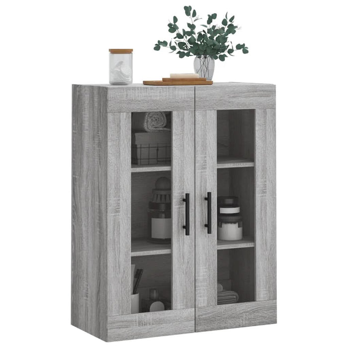Dulap montat pe perete, gri sonoma, 69,5x34x90 cm - WALTI WALTI
