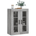 Dulap montat pe perete, gri sonoma, 69,5x34x90 cm - WALTI WALTI