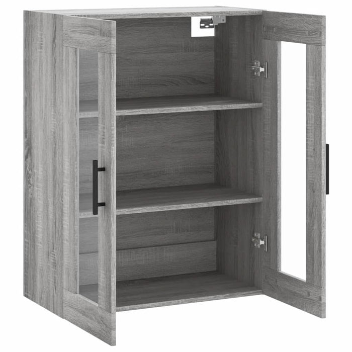 Dulap montat pe perete, gri sonoma, 69,5x34x90 cm - WALTI WALTI