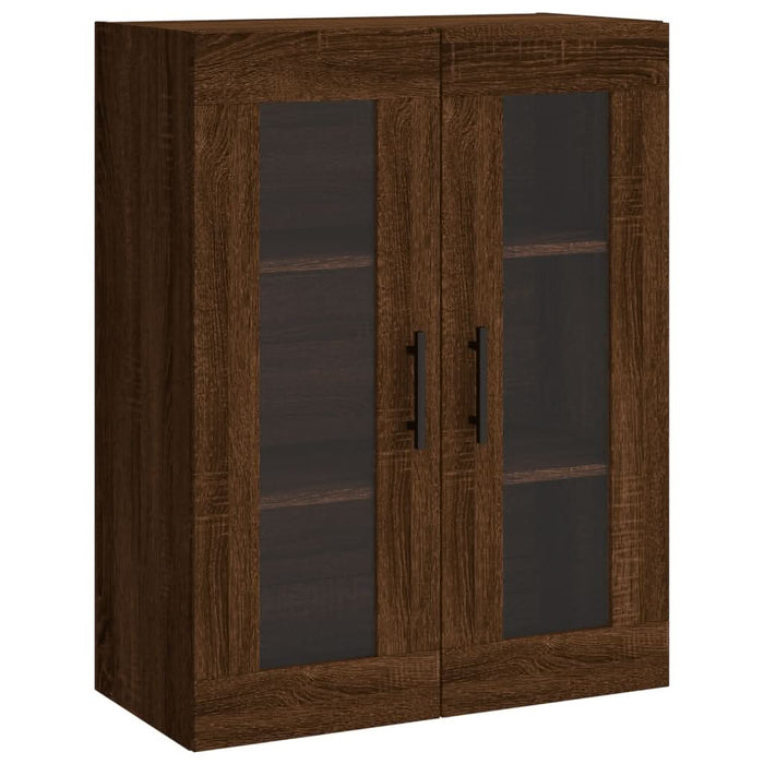 Dulap montat pe perete, stejar maro, 69,5x34x90 cm - WALTI WALTI