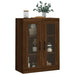 Dulap montat pe perete, stejar maro, 69,5x34x90 cm - WALTI WALTI