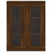 Dulap montat pe perete, stejar maro, 69,5x34x90 cm - WALTI WALTI