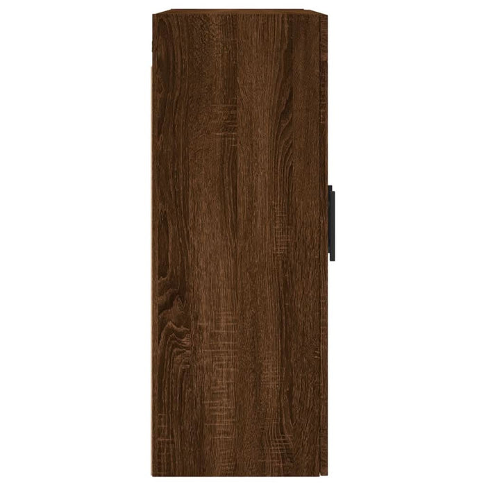 Dulap montat pe perete, stejar maro, 69,5x34x90 cm - WALTI WALTI
