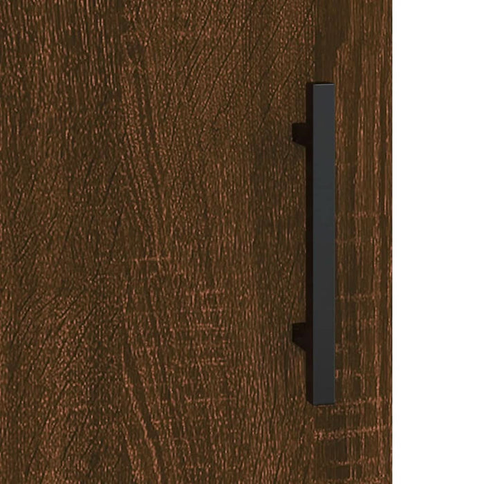 Dulap montat pe perete, stejar maro, 69,5x34x90 cm - WALTI WALTI